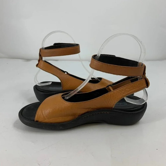 Wolky Women's Vegan Ankle Strap Adjustable Open Toe Sandals Size 5.5/36 - Picture 4 of 12